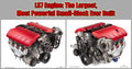 Eagle Chevy LS7 3.800in Crank 24 Tth Reluctor 6.125in H-Beam -15cc 4.130in Pistons Rotating Assembly