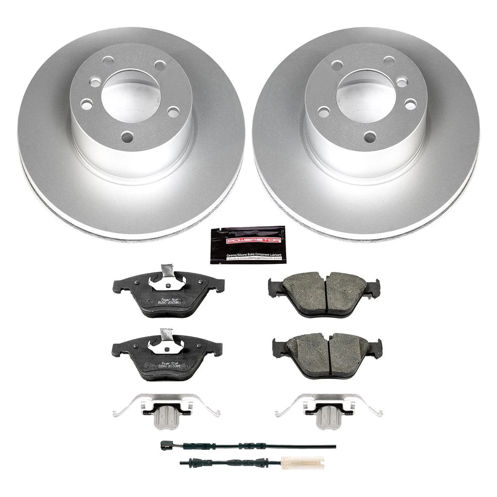 Power Stop 13-15 BMW X1 Front Z23 Evolution Sport Coated Brake Kit