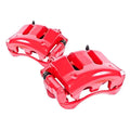 Power Stop 13-17 Lexus ES300h Front Red Calipers w/Brackets - Pair