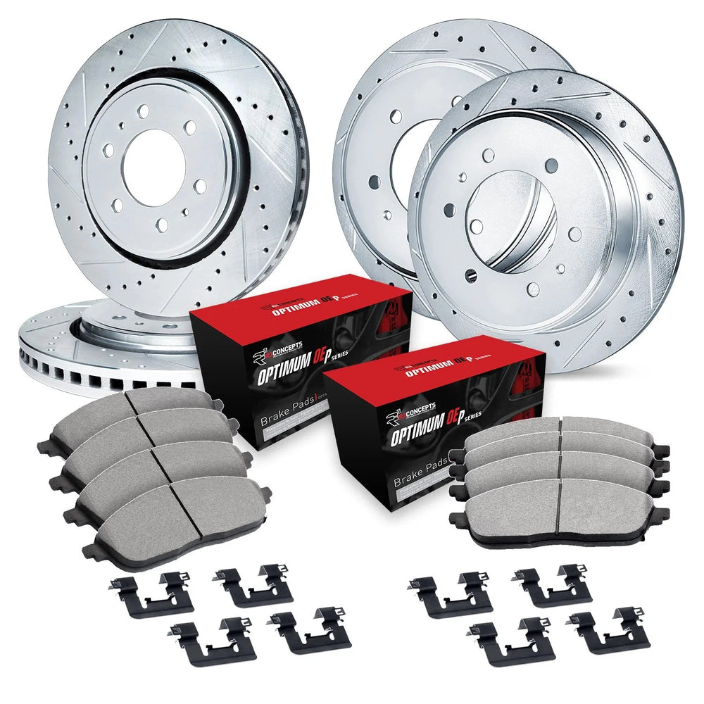 R1 Concepts Disc Brake Kit Fits Hummer H3