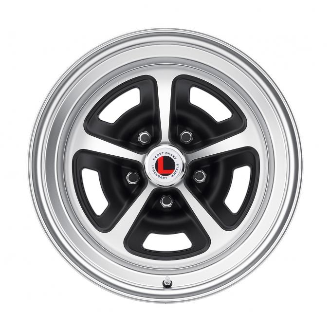 LEGENDARY WHEELS MAGNUM 500 16x8 5x114.3/5x4.5 +0MM OS SATIN BLACK/MACHINED