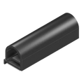 FLIP N SEAL 2IN WALL CAP 3IN WIPE DOUBLE BULB SLIDE OUT SEAL 20FT OAL