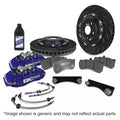 EBC Racing 01-07 Acura RSX Type-S 2.0L Blue Apollo-4 Calipers 330mm Rotors Front Big Brake Kit