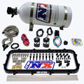Nitrous Express - Direct Port, Dry Holley High Ram Plate Nitrous System - 15lb Bottle - 20963-15