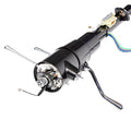 MUSCLE CAR TILT KEY COLUMN: 148 33 LENGTH BLACK POWDERCOAT COLUMN SHIFT CO