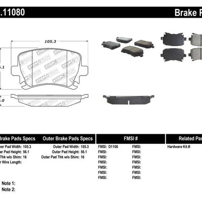 Stoptech auto part