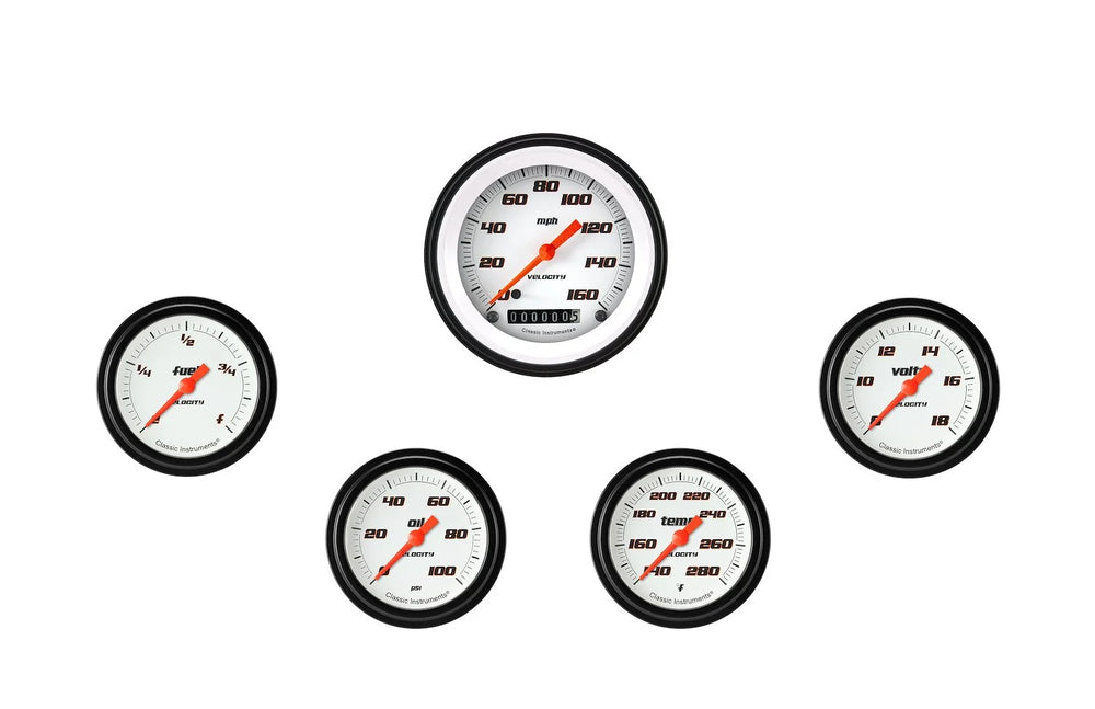 VELOC BLK 2 5/8IN FS 5 GAUGE SET-GM