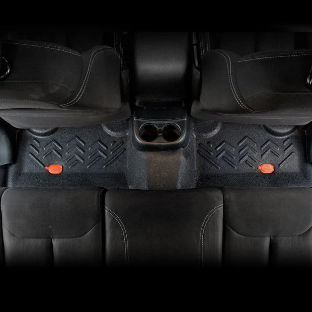 Full Vehicle Kit (front flooring rear flooring rear cargo mat wheelhouse covers seatback covers)- 11-18 Wrangler JKU (4Dr)