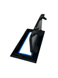 FLUSHM 1 GRY BLK PLIGHT AL BLK
