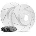 R1 11-22 GMC Sierra 2500 2WD HD/2500 2WD HD Classic Front Right Slotted Black Brake Rotor