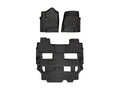 WeatherTech Black Front Rear FloorLiner HP Fits -20-20 Chevrolet GMC 44607-1-6IM