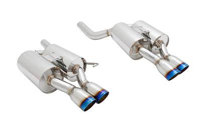 Megan Racing blue axle-back exhaust