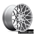 Wheel Pros R110 18X8.5 5X4.5 GL-SLVR-MACH 38MM