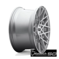 Wheel Pros R110 18X8.5 5X4.5 GL-SLVR-MACH 38MM