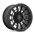 CARNAGE 17X9 6X135 00MM SATIN BLACK W/ GRAY TINT