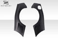 2013-2020 Scion FR-S Toyota 86 Subaru BRZ Duraflex Wide Body GT500 V3 Rear Fender Flares - 2 Piece