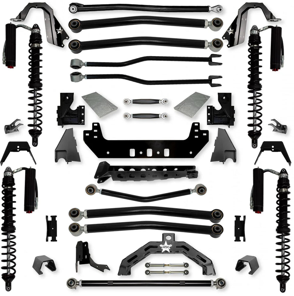 21C WRANGLER JT 3.0IN ADVENTUREX TRAIL RUNNER LONG ARM SYS W/ FAST CD ADJUSTE