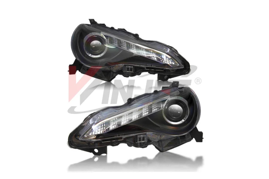 Winjet black headlights