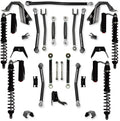 19C WRANGLER JT 3.0IN X FACTOR NO LIMITS TRAIL RUNNER SYS W/ FAST CD ADJUSTER