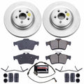Power Stop 10-15 Jaguar XF Rear Z23 Evolution Sport Coated Brake Kit