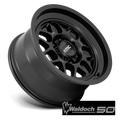 KM725 17X9 5X5.0 S-BLK -38MM