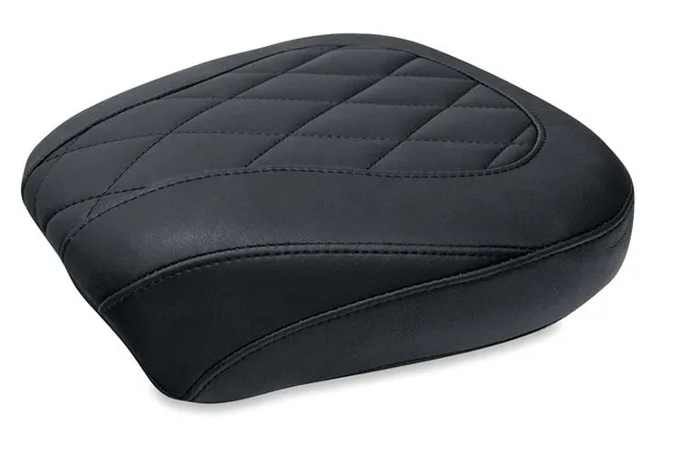 Mustang 06-17 Harley Dyna Wide Tripper Forward Passenger Seat - Black