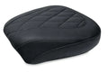 Mustang 06-17 Harley Dyna Wide Tripper Forward Passenger Seat - Black