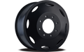 SUMMIT DUALLY FRONT (9110) GLOSS BLACK/MILLED SPOKES 22X8.25 8165.1 115MM 121.3