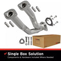 FRONT PIPE KIT - 96-01 CHEROKEE 2.5