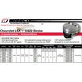 Wiseco Chevrolet LS 4.030in Bore 1.304in CH -3.20 CC Professional Piston Set