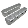 GM LS VALVE COVERS 2-PC FINNED ALUM