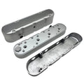 GM LS VALVE COVERS 2-PC FINNED ALUM