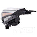 2224 KA FORTE HALOGEN HEADLIGHT ASSY W/ LED DAYTIME RUNNING LIGHTS LH