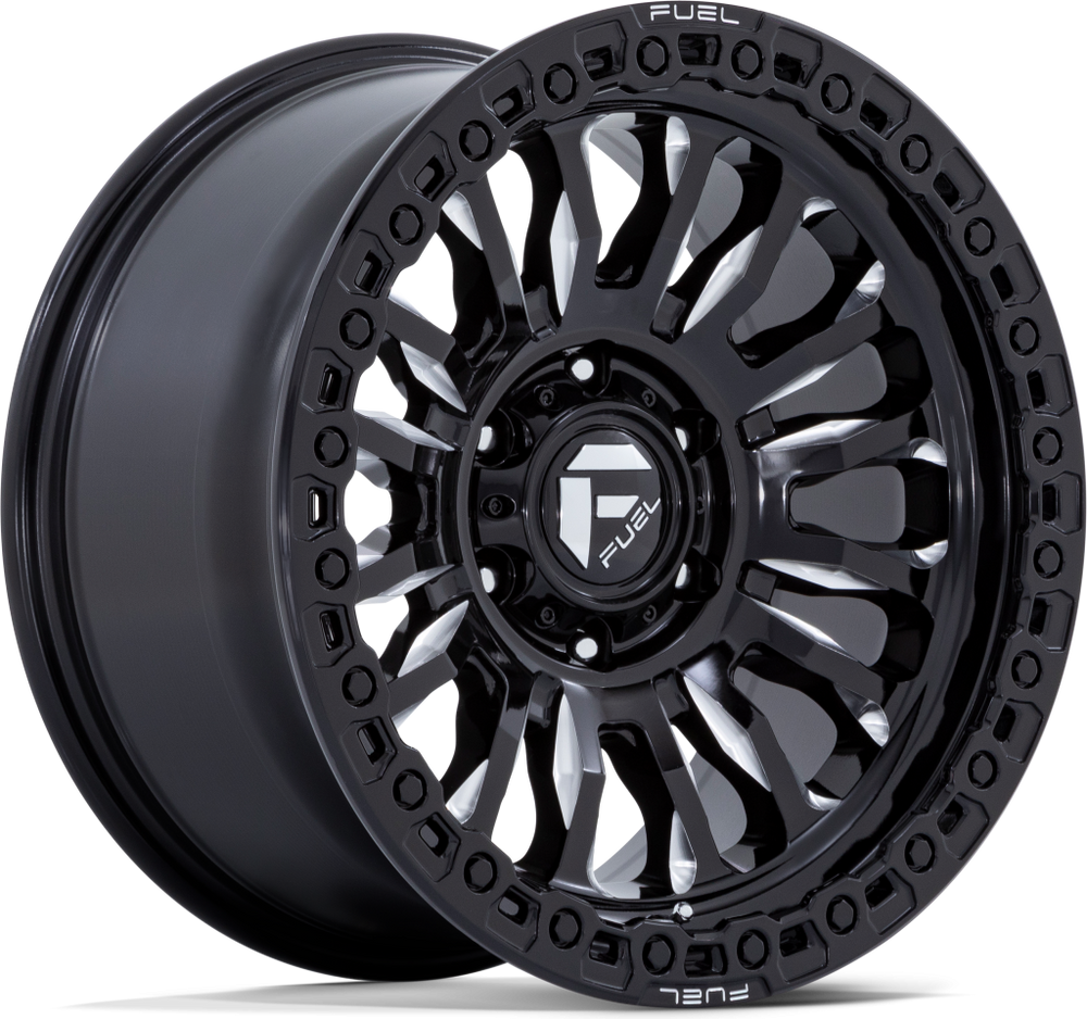 D857 20X9 8X170 M-GNMTL BLK 1MM