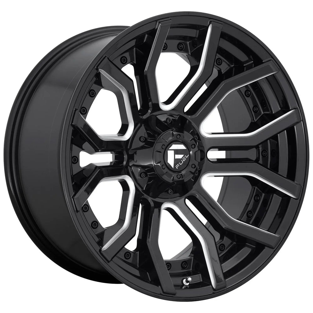 D711 20X9 5X5.0/5.5 GL-BLK-MIL 01MM