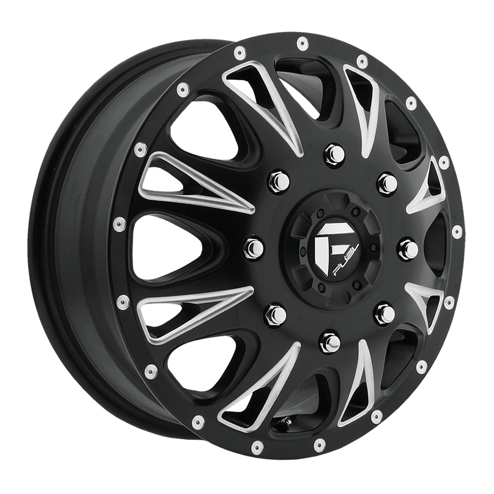 Fuel Wheels black auto part