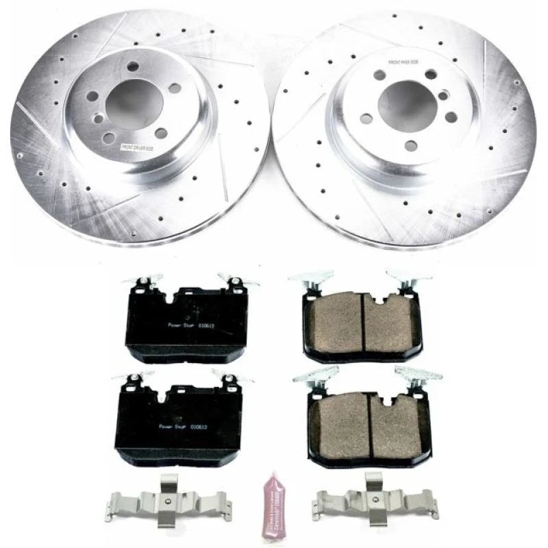 Power Stop 12-15 BMW 335i Front Z23 Evolution Sport Brake Kit