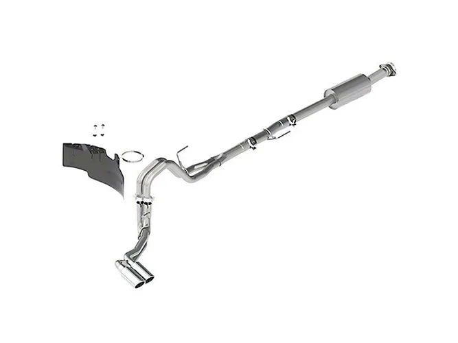 Ford Racing 21-22 F-150 2.7L/3.5L/5.0L Side Exit Extreme Exhaust - Chrome Tips