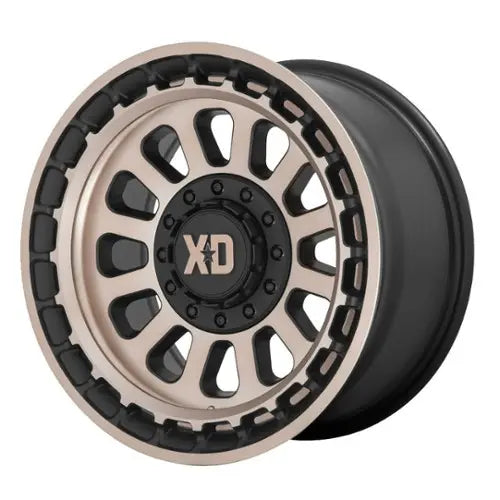 XD856 17X9 BLANK S-BLK BRZTCC -12MM (108-155)