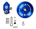 Sinister Diesel Blue Spring Kit with Adjustable Billet Spring Housing and Fuel Filter Cap for 2003-2007 Ford Powerstroke 6.0L