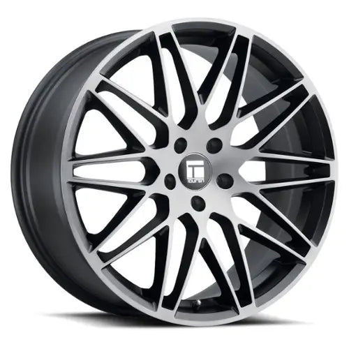 ~(32 lbs. 20X20X9)~ TR75 (3275) BRUSHED MATTE BLACK W/ DARK TINT 18X8 5-108 40mm 63.5mm