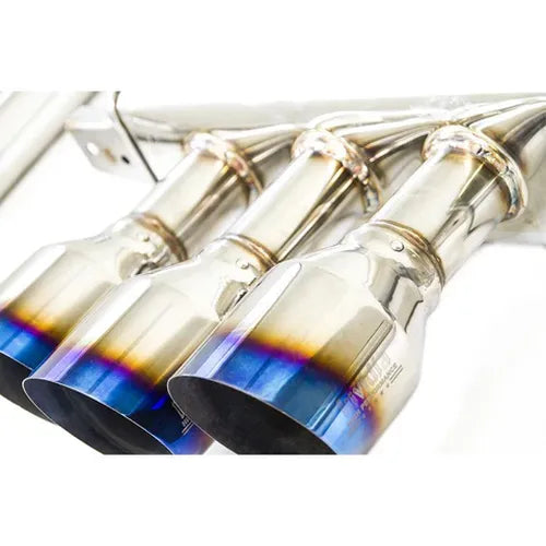 Invidia 17-19 Honda Civic Type R Q300 Triple Titanium Tip Cat-back Exhaust