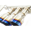 Invidia 17-19 Honda Civic Type R Q300 Triple Titanium Tip Cat-back Exhaust