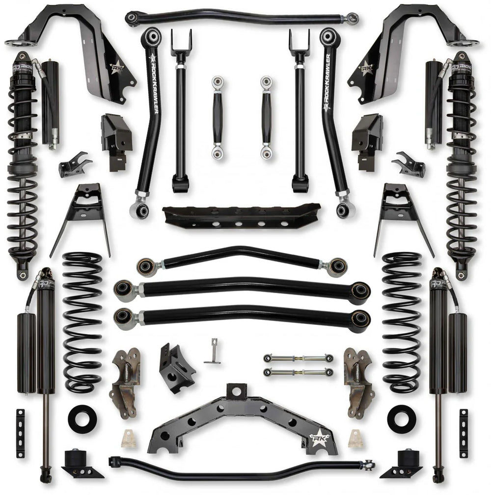 18C WRANGLER JL 2DR 3.5IN TREX NO LIMITS HYBRID COIL OVER SYS FRONT & REAR