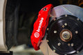 Brembo 90-96 300ZX Front GT BBK 6 Piston Cast 355x32 2pc Rotor Drilled-Silver