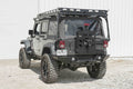 JK Destroyer Full Width Rear Bumper w / Tire Carrier (Black Powder Coated) (box 1)