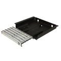 WTS 24IN EXTRA DEEP RETRACTABLE STEP XP3 BLK PWDR COAT/GALVANIZED NONSLIP GRIP STRUT
