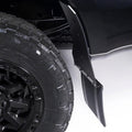 1421 TUNDRA REAR 2 PC BLACK MUD SKINS SOLID HIGH DENSITY POLYETHYLENE