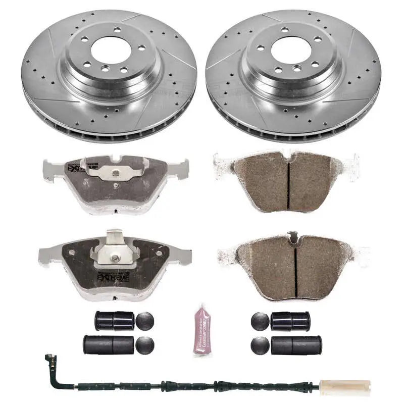 Power Stop 2009 BMW 335d Front Z23 Evolution Sport Brake Kit
