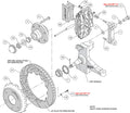 Wilwood auto part close-up